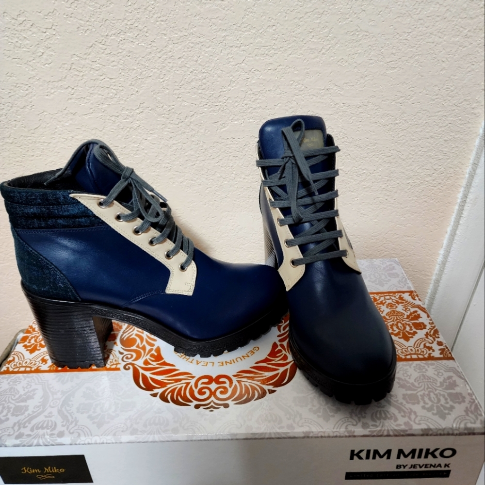 Italian Leather Boot Heel